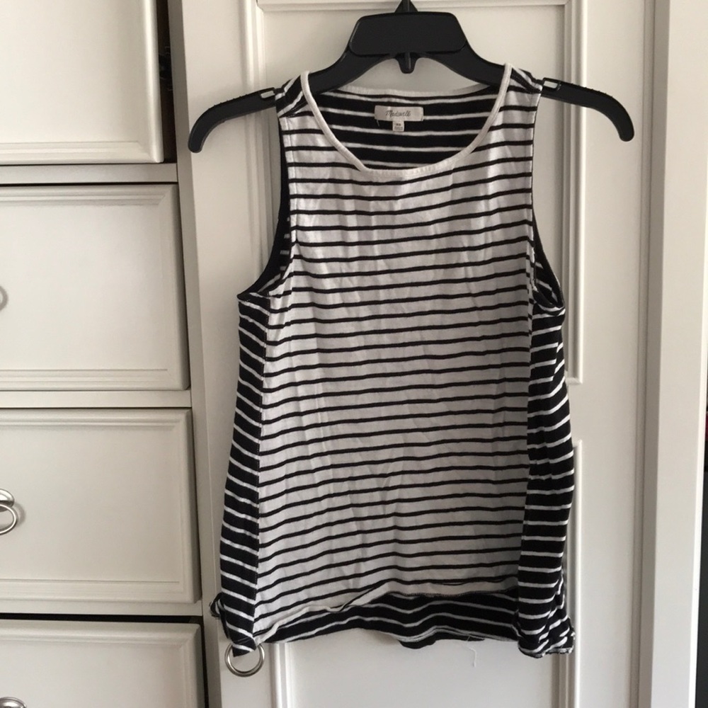 Madewell forward seam tank